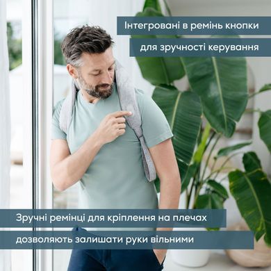 Beurer Масажер для тела, литий-ионный аккум., сменный чехол, вес - 1,159кг, серый MG_154 фото