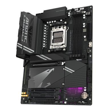 Gigabyte Материнская плата X870 A ELITE WIFI7 sAM5 X870 4xDDR5 M.2 HDMI ATX X870_A_ELITE_WIFI7 фото