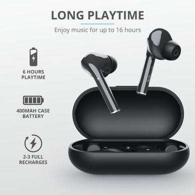 Trust Навушники Nika Touch True Wireless Mic Black 23554_TRUST фото