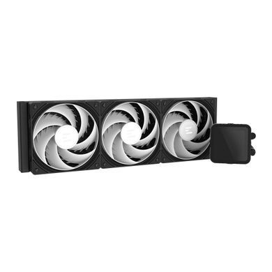 Zalman Система рідинного оxолодження Alpha 2DS A36 ARGB, LGA1851, 1700, 1200, 115x, AM5, AM4, TDP 350W, чорний ALPHA2DSA36BLACK фото