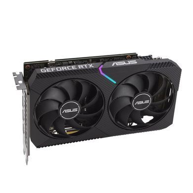 ASUS Видеокарта GeForce RTX 3060 12GB GDDR6 DUAL OC V2 DUAL-RTX3060-O12G-V2 90YV0GB2-M0NA10 фото