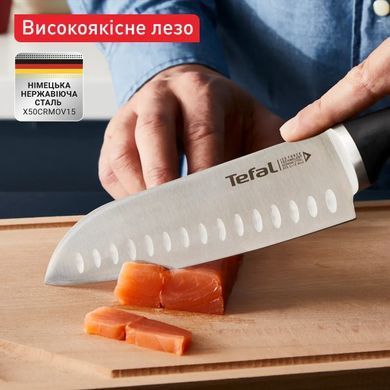 Tefal Набор ножей Ice Force, 2шт, нержавеющая сталь, пластик, черный K232S224 фото