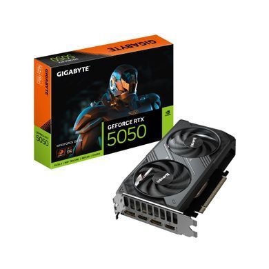 Gigabyte Відеокарта GeForce RTX 5050 8GB GDDR6 WINDFORCE 2 OC GV-N5050WF2OC-8GD фото
