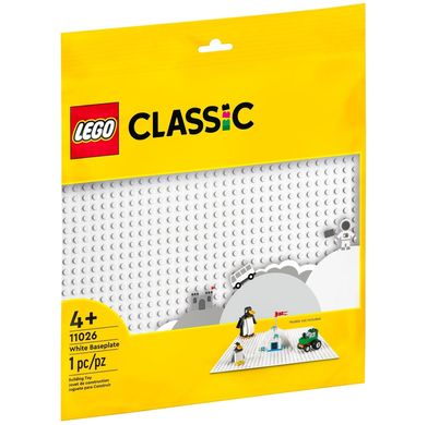 Конструктор LEGO Classic Белая базовая пластина 11026 фото