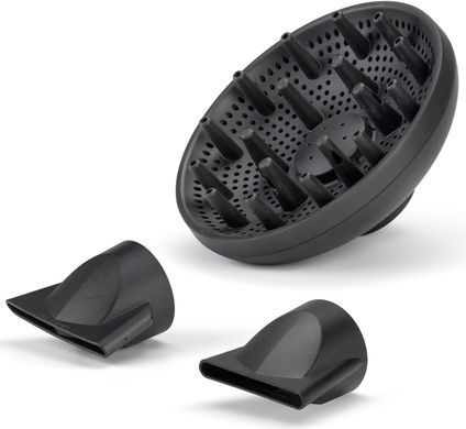 BaByliss Фен Air Power Pro, 2300Вт, режимов-3, дифузор, иониз-я, хол. обдув, керамика, черно-розовый 6716DE фото