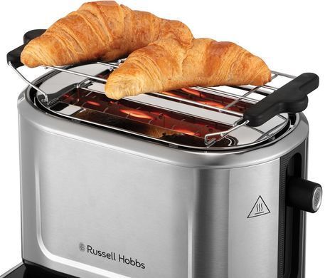Russell Hobbs Тостер Attentiv 2 Slice, 1500Вт, нержавіюча сталь