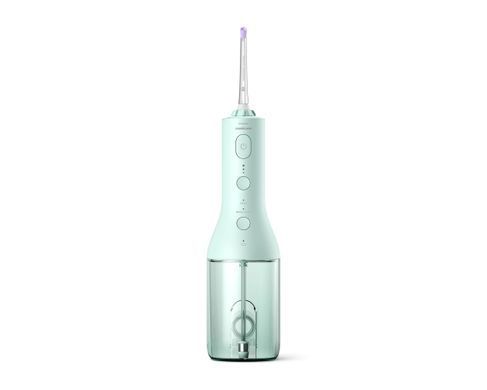 Philips Іригатор Philips портативний Sonicare Cordless Power Flosser 3000, чохол, 2 насадки, м'ятний HX3826/24 фото