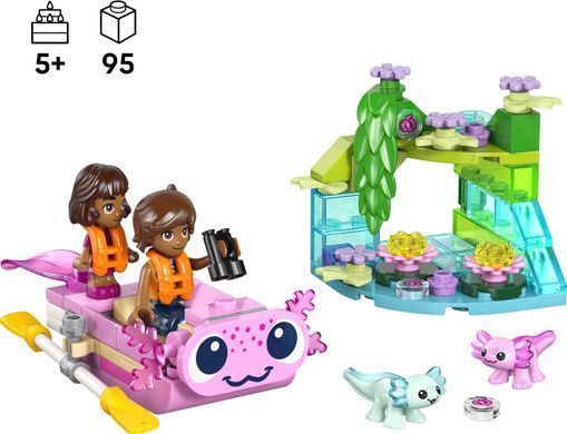 LEGO Конструктор LEGO Friends Пригодницький човен &laquo;Аксолотль&raquo;Конструктор LEGO Friends Пригодницький човен &laquo;Аксолотль&raquo; 42681 фото