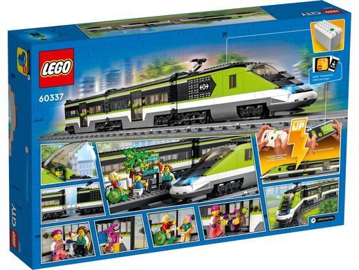 LEGO Конструктор City Trains Пассажирский поезд-экспресс 60337 фото