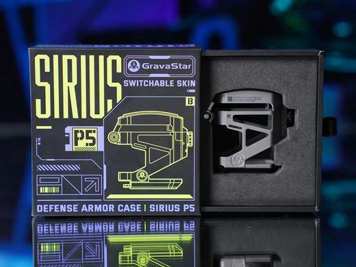 GravaStar Навушники TWS Sirius P5, BT 5.2, IPX4, Defense Armor GRAVASTARP5_ARMOR_GRY_V2 фото