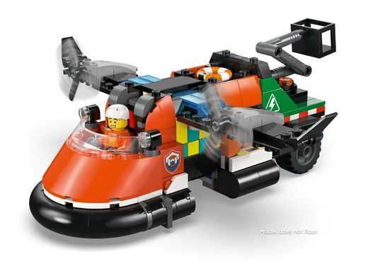 LEGO Конструктор LEGO City Ремікс літака, вантажівки та судна на повітряній подушці 60505- фото