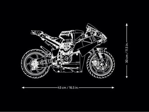 LEGO Конструктор LEGO Technic Мотоцикл Ducati Panigale V4 S 42202 фото