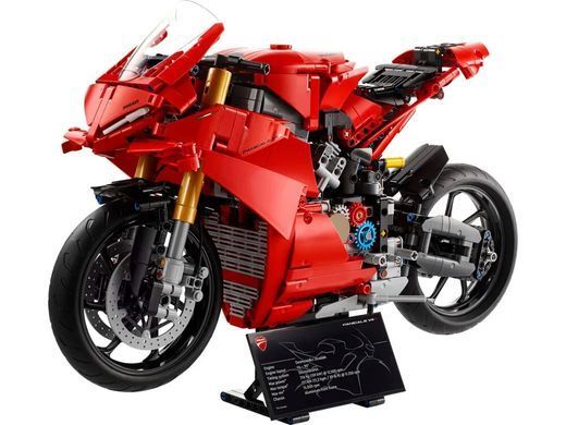 LEGO Конструктор LEGO Technic Мотоцикл Ducati Panigale V4 S 42202 фото