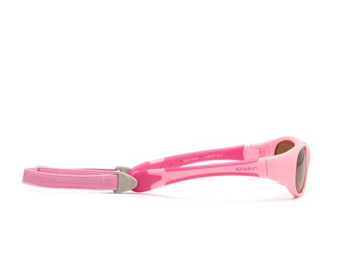 Детские солнцезащитные очки Koolsun розовые серии Flex (Размер: 0+) KS-FLPS000 фото
