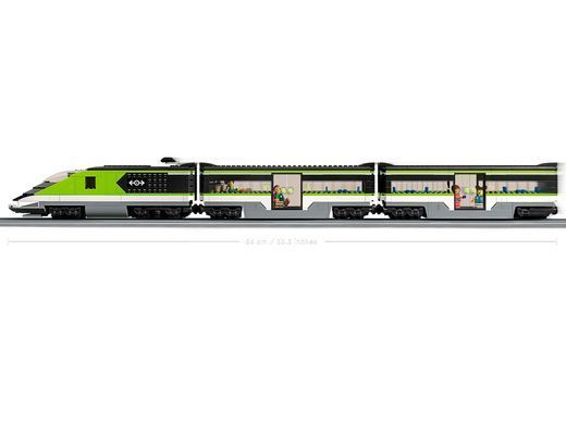 LEGO Конструктор City Trains Пассажирский поезд-экспресс 60337 фото