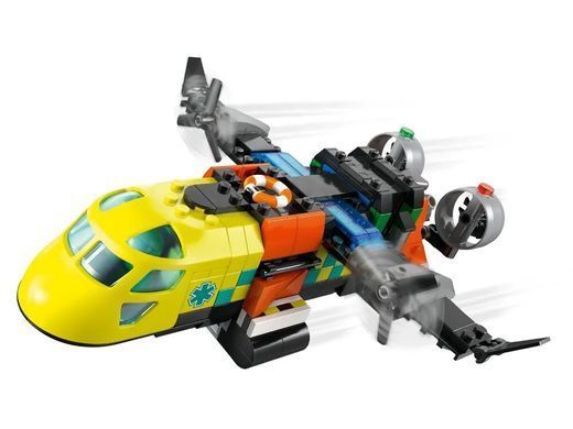 LEGO Конструктор LEGO City Ремікс літака, вантажівки та судна на повітряній подушці 60505- фото