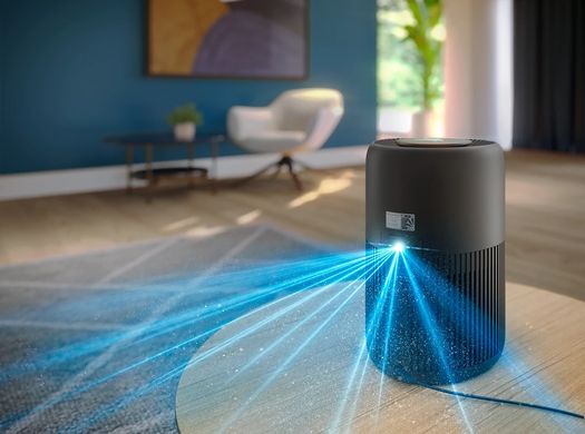 Philips Очиститель воздуха PureProtect Mini 900, 65м2, 250м3/час, HEPA +угольный фильтр, датчик качества воздуха, Wi-Fi, темно-серый AC0951/13 фото