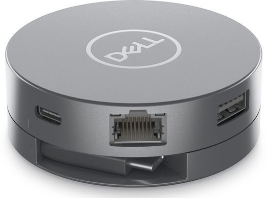 Dell Порт-реплікатор Dell 6-in-1 USB-C Multiport Adapter- DA305 470-AFKL фото