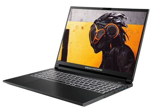 Dream Machines Ноутбук Dream Machines RT5050-15 15.6FHD+ IPS, AMD AI 9 HX 370, 32GB, F2TB, NVD5050-8, DOS, чорний RT5050-15UA25 фото