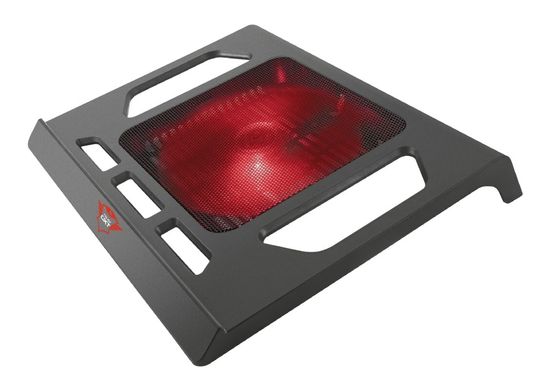 Подставка для ноутбука Trust GXT 220 Kuzo (17.3") RED LED Black 20159_TRUST фото