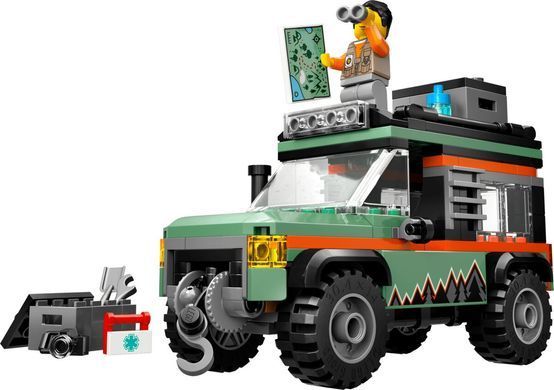 LEGO Конструктор LEGO City Позашляхова гірська вантажівка 4x4 60447 фото