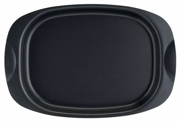 Tefal Форма для запікання La Recyclee, овальна, з ручками, 24х36см, алюміній, чорний J5701553 фото