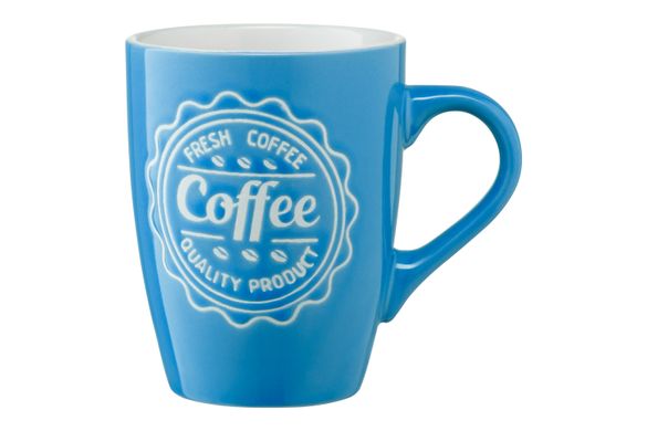 Чашка Ardesto Coffee, 330 мл, синяя, керамика AR3469BL фото