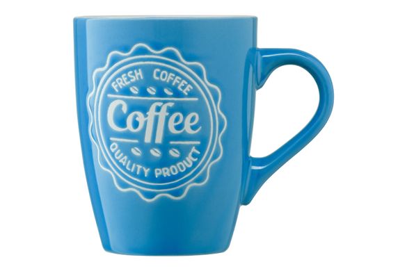 Чашка Ardesto Coffee, 330 мл, синя, кераміка AR3469BL фото