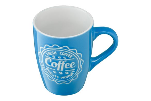 Чашка Ardesto Coffee, 330 мл, синяя, керамика AR3469BL фото