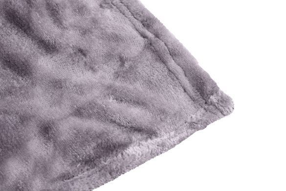 ARDESTO Плед Embossed, 160х200см, серый, 100% полиэстер