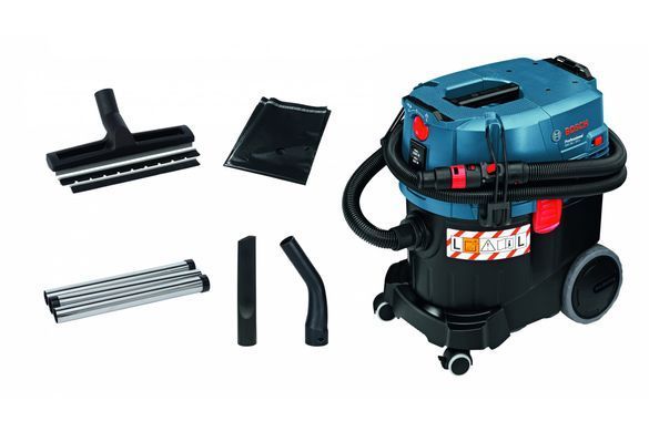 Bosch Пилосос професійний GAS 35 L SFC+, 1200Вт, 254мБар, контейнер 35л, 11.6кг 0.601.9C3.000 фото