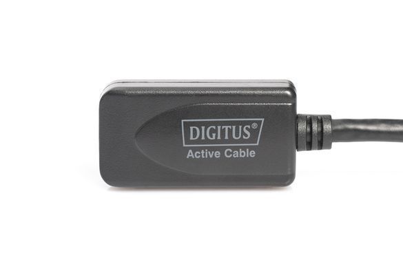 Digitus Подовжувач USB 3.0 Active Cable, A/M-A/F, 5м, чорний DA-73104 фото