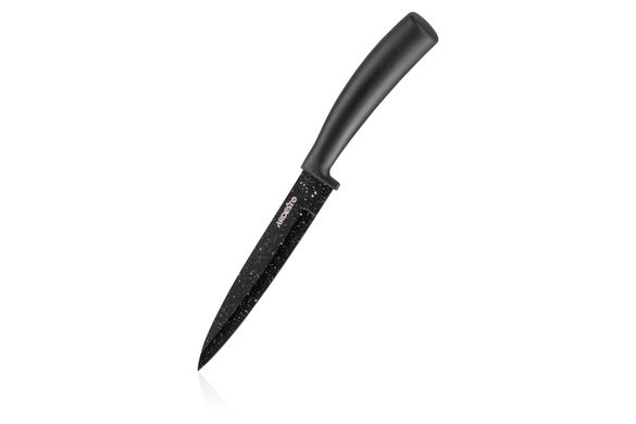 Набор ножей Ardesto Black Mars 3 пр., черный, нержавеющая сталь, пластик AR2103BB фото