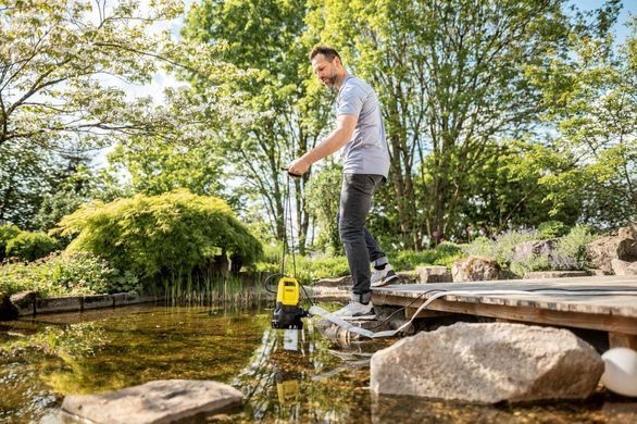Karcher Насос дренажний SP 16.000 Dual 550 Вт 16Куб&bull;год висота 9м глибина 7м 4.85кг 1.645-832.0 фото