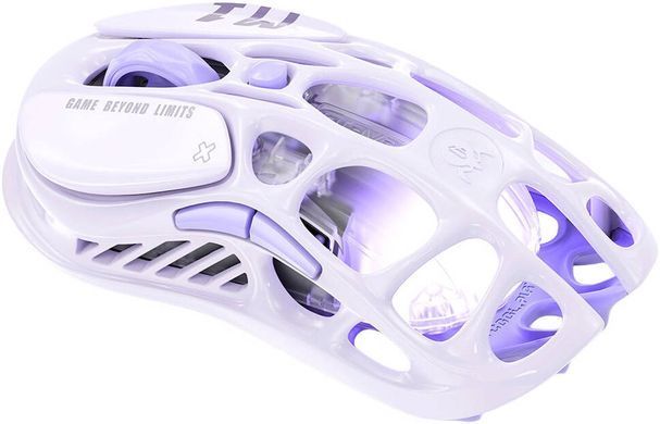 GravaStar Мышь Mercury M1 Pro, корпус из магниевого сплава, BT/WL/USB-A, RGB, лавандово-фиолетовая GRAVASTARM1PRO_PL фото