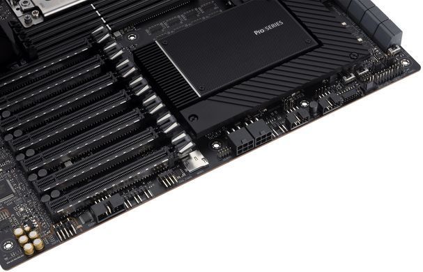 ASUS Материнская плата серверная PRO WS WRX80E-SAGE SE WIFI sWRX8 WRX80 8xDDR4 M.2 WiFi BT EATX 90MB1590-M0EAY0 фото