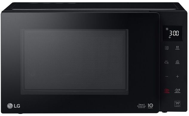 Микроволновая печь LG, 23л, электр. управл., 1000Вт, дисплей, черный MS2336GIB фото