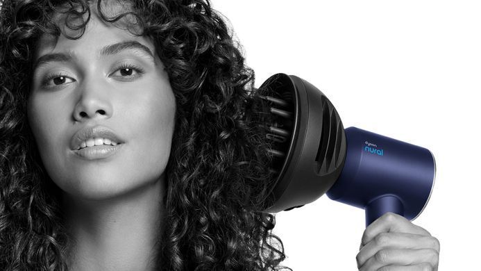 Dyson Фен Dyson HD16 Supersonic Nural Prussian Blue/Rich Copper, 1600Вт, 3 режими, 5 насадок, іонізація, хол. обдув, синій 122701-01 фото