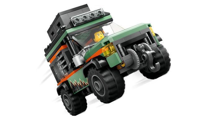 LEGO Конструктор LEGO City Позашляхова гірська вантажівка 4x4 60447 фото