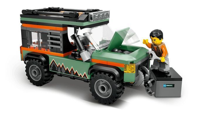 LEGO Конструктор LEGO City Позашляхова гірська вантажівка 4x4 60447 фото