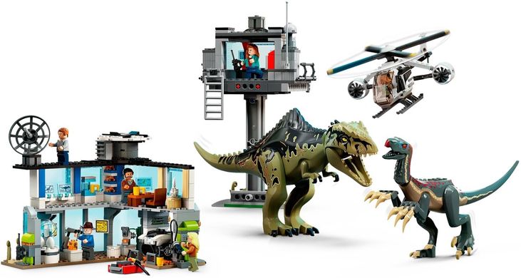 Конструктор LEGO Jurassic World Атака гигантозавра и теризинозавра 76949 фото