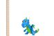 Маса для ліплення Paulinda Super Dough Cool Dragon Дракон синій 5 - магазин Coolbaba Toys