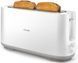 Philips Тостер Daily Collection, 1000Вт, пластик, 1 відділення, білий