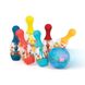 Игровой набор - СВЕРКАЮЩИЙ БОУЛИНГ (6 кеглей, шар, подставка) 2 - магазин Coolbaba Toys