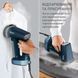 Tefal Steamer Tefal compact Pure Force, 1800W, 180ml, constant steam - 35g, ceramic soleplate, blue 5 - магазин Coolbaba Toys
