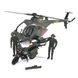 Игровой набор ELITE FORCE &mdash;МНОГОФУНКЦИОНАЛЬНЫЙ ВЕРТОЛЕТ MH-6 (вертолет, мотоцикл, фигурки, аксесс.) 3 - магазин Coolbaba Toys