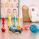 Игровой набор - СВЕРКАЮЩИЙ БОУЛИНГ (6 кеглей, шар, подставка) 5 - магазин Coolbaba Toys