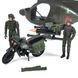 Игровой набор ELITE FORCE &mdash;МНОГОФУНКЦИОНАЛЬНЫЙ ВЕРТОЛЕТ MH-6 (вертолет, мотоцикл, фигурки, аксесс.) 4 - магазин Coolbaba Toys