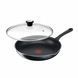 Tefal Tefal Day by Day pan with lid, 28cm, with lid, aluminum, bakelite, glass, black 1 - магазин Coolbaba Toys