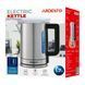 Електрочайник Ardesto Steel Collection EKL-FD700SS, 1,7л, метал, STRIX, сріблястий 14 - магазин Coolbaba Toys